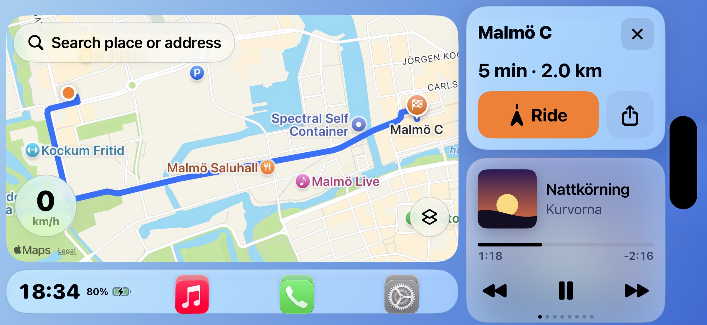The route card before you ride